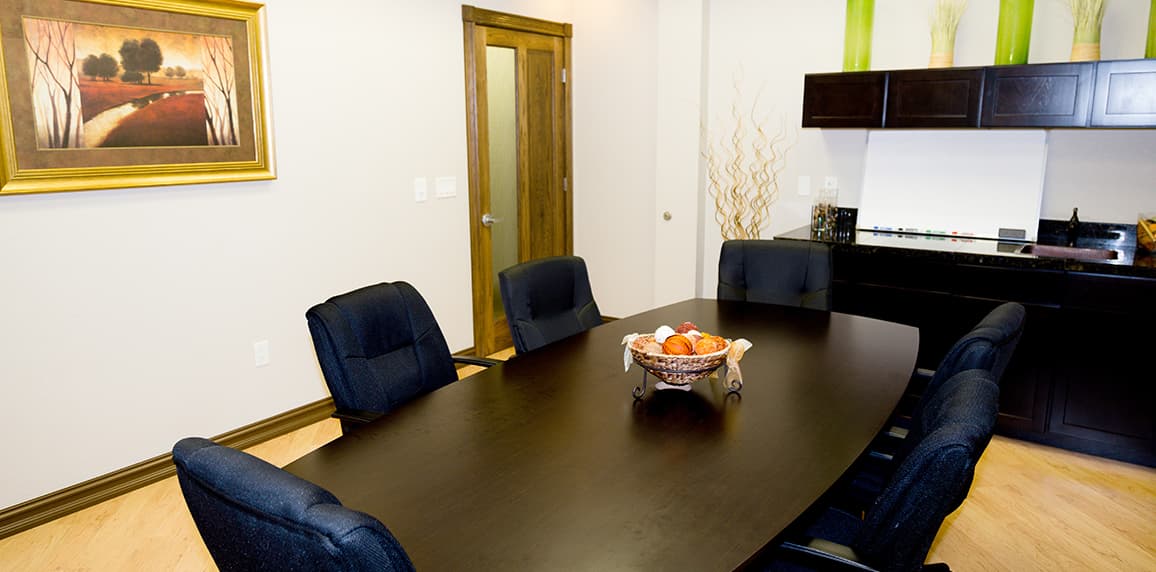Meeting room at Copperstone Executive Suites Land O' Lakes